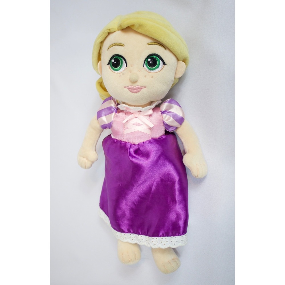 Rapunzel Tangled Toddler Doll‎ Plush Set Disney Store Animators' Collection 12"